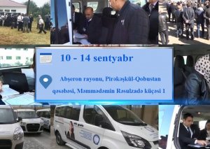 Daha bir qəsəbədə daşınmaz əmlakın səyyar qeydiyyatı həyata keçiriləcək