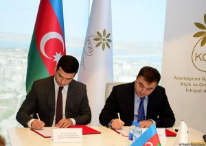 Kiçik və Orta Biznesin İnkişafı Agentliyi və Rusiyanın Azərbaycanlı Gənclər Birliyi arasında Memorandum imzalanıb