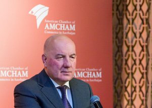Elman Rüstəmov “AmCham”ın üzvləri ilə görüşüb