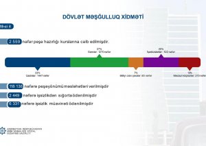 Ötən il Dövlət Məşğulluq Xidməti tərəfindən 6331 nəfərə işsizlik müavinəti ödənilib
