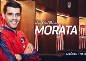 Morata rəsmən "Atletiko"da