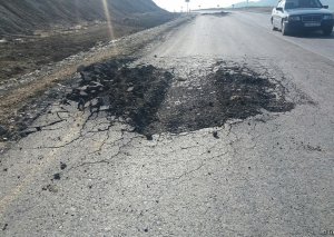 Bakı-Quba yolunun dağılmış hissəsi bu il yenidən qurulacaq