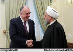 Elmar Məmmədyarov İran Prezidenti ilə görüşüb