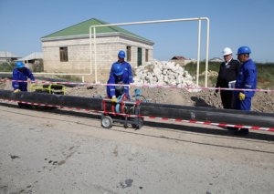 "Azəriqaz": Bu il 81,7 km yeni qaz kəməri çəkilib