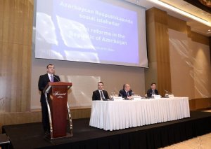 Diplomatik korpusun nümayəndələrinə Azərbaycanda aparılan sosial islahatlar barədə məlumatlar verilib