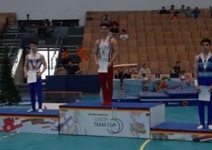 Gimnastımız Səməd Məmmədli beynəlxalq turnirdə bürünc medal qazandı