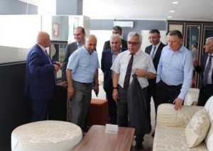 Masallıda sənaye parkları və məhəllələrində istehsal edilən mebel məhsullarının Sərgi-satış Mərkəzi açılıb