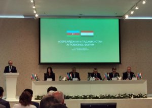 Bakıda Azərbaycan-Tacikistan Aqrobiznes Forumu keçirilir