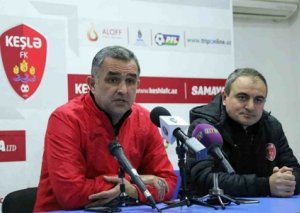 Keşlə”nin baş məşqçisi: "Biz futbolçuları sözlə motivasiya edirik"