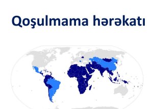 Qoşulmama Hərəkatının Zirvə Görüşünün Bakıda keçirilməsi xarici siyasət kursumuzun çoxşaxəli olmasını bir daha sübut edir