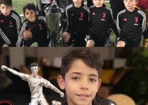 Ronaldonun oğlu ən yaxşı hücumçu seçildi