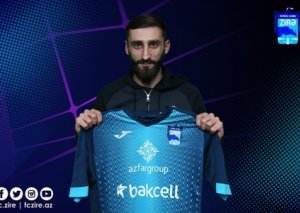 "Zirə" daha bir yeni futbolçu ilə anlaşıb