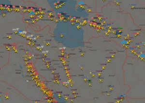 Bəzi aviaşirkətlər İran əvəzinə Azərbaycanın hava məkanından istifadə etməyə başlayıb