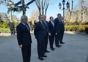 Mikayıl Cabbarov Gürcüstana gedib - FOTO
