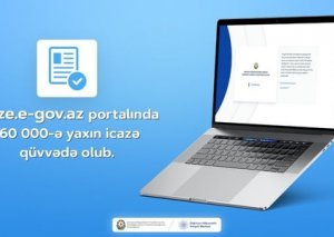 Həftəsonu icaze.e-gov.az portalında 160 000-ə yaxın icazə qüvvədə olub