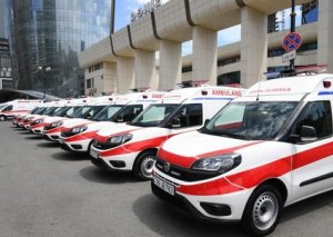 Prezidentin tapşırığı ilə Azərbaycana yeni təcili tibbi yardım avtomobilləri gətirilib