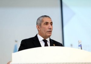 Siyavuş Novruzov Milli Məclisdə hesabat verdi