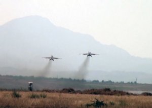 MN: Ermənistanın növbəti Su-25 təyyarəsi vurulub
