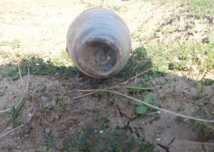 Cəbhəyanı ərazilərdə top mərmiləri və dron aşkarlandı FOTO