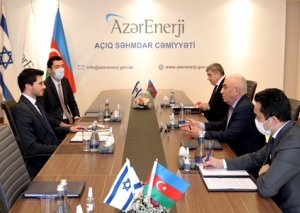 “Azərenerji”nin rəhbəri ilə İsrail səfirinin görüşü olub