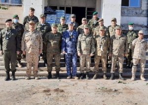 Xarici ölkələrin hərbi attaşeləri Qubadlıda - FOTO