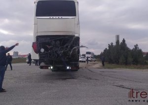 ADY Sumqayıtda qatarla avtobusun toqquşma səbəbini açıqladı