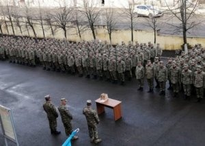 Azərbaycan Ordusunda xidmət müddəti keçmiş hərbçilər tərxis olunur FOTOLAR