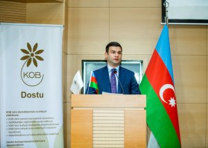 Sahibkarlar üçün “Yevlax KOB evi”ndə göstərilən xidmətlərə dair təqdimat keçirilib (FOTO)