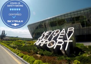 Heydər Əliyev Beynəlxalq Aeroportu COVID-19-a qarşı təhlükəsizlik tədbirləri üzrə ən yüksək reytinqə layiq görülüb