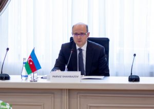 Energetika naziri Ukraynanın infrastruktur naziri Vladislav Krikli ilə görüşüb (FOTO)