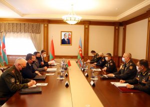Azərbaycan ilə Belarus arasında hərbi-texniki əməkdaşlıq məsələləri müzakirə olunub
