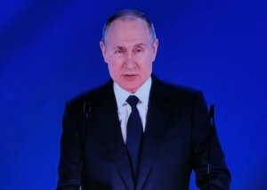 Putin: ““Şimal Axını-2” qaz kəmərinin birinci xəttinin tikintisi başa çatıb”