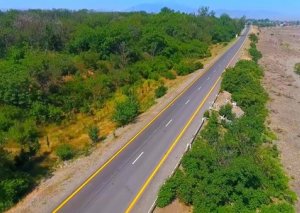 Tərtərdə müharibə nəticəsində dağılmış yol infrastrukturu bərpa olunub FOTO