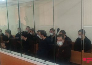 Bu gün erməni terrorçu silahlı birləşmənin daha 13 üzvünün məhkəməsi davam etdiriləcək