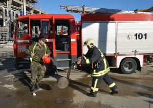 Bakıda yataqxanadakı yanğın tam söndürülüb
