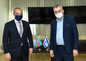 Mikayıl Cabbarov İsraildə işgüzar səfərdədir (FOTO)