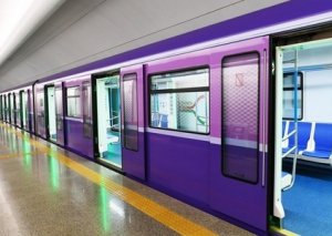 Bakı metrosunda xəttə yeni qatarlar buraxılır