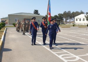 Vətən Müharibəsi Qəhrəmanı ilə çiyin-çiyinə xidmət aparacaq gənc əsgərlər and içdilər FOTO VİDEO