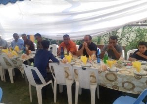 Saatlıda həyətində toy edən şəxslər cərimələnib