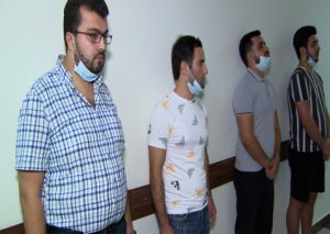 Bakıda onlayn yolla müştərilərə qəlyan təklif edən şəxslər saxlanılıb FOTO VİDEO