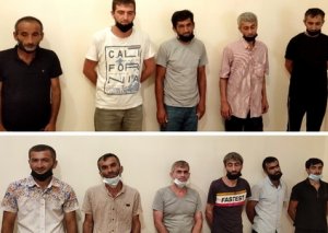Lənkəranda növbəti “patı” əməliyyatında 11 nəfər saxlanılıb, onlardan birindən silah aşkarlanıb FOTO