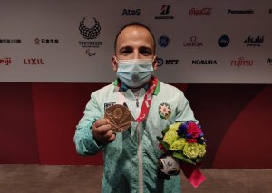 Paralimpiya idmançımız Tokio Paralimpiya Oyunlarında bürünc medal qazanıb