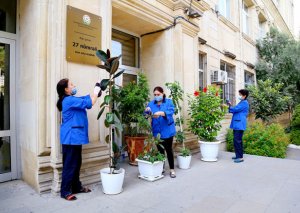 Məktəblərdə hazırlıqlara başlanıldı - FOTO