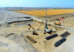 Horadiz-Cəbrayıl-Zəngilan-Ağbənd avtomobil yolunun tikintisi sürətlə davam etdirilir