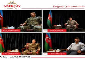 Azərçay “Doğma qəhrəmanlar” layihəsini təqdim edib.