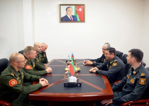 Azərbaycan və Belarusun hərbi kadr işləri üzrə heyətinin işçi görüşü keçirilib
