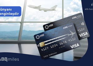 ABB Miles indi Visa kartları ilə!