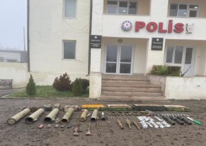 Şuşada silah-sursat aşkarlanıb