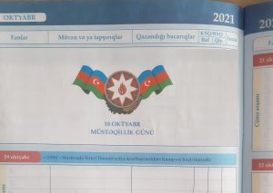 18 Oktyabrla bağlı gündəlikdəki səhv çaşqınlıq yaratdı