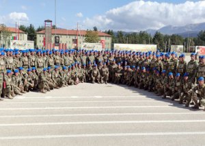 Türkiyədə kursda iştirak edən Azərbaycan hərbçilərinin buraxılış mərasimi keçirilib